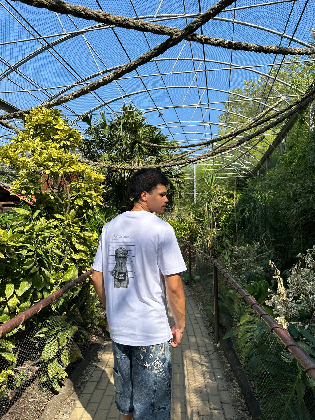 LIZARD TEE WHITE