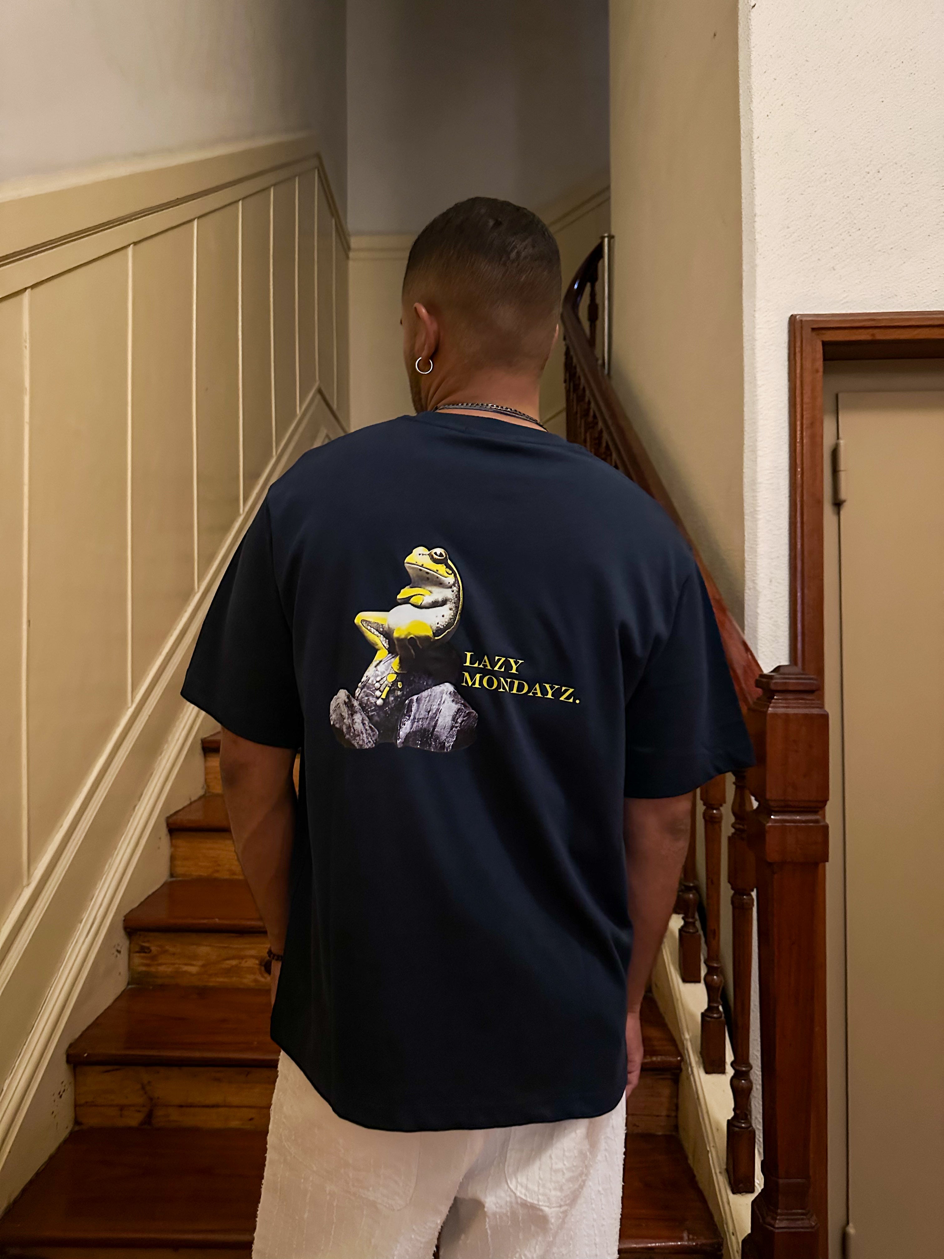 FROG TEE NAVY