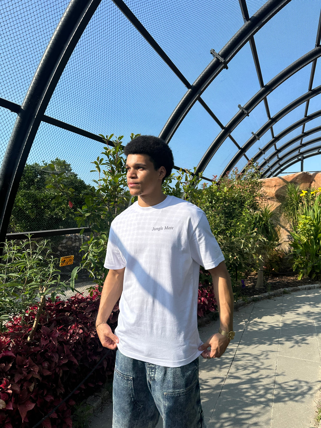 LIZARD TEE WHITE