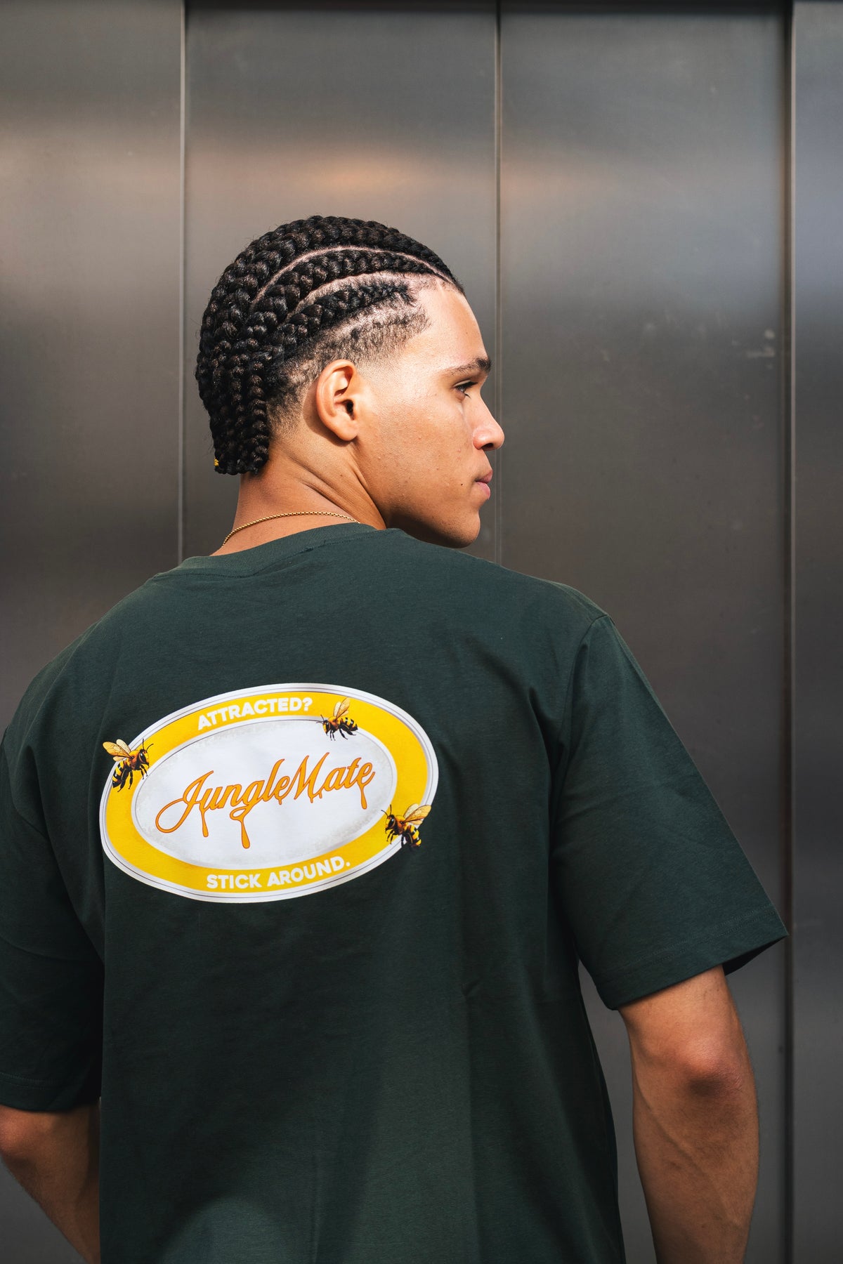 BEES TEE OLIVE
