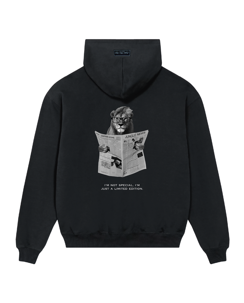 LION HOODIE BLACK