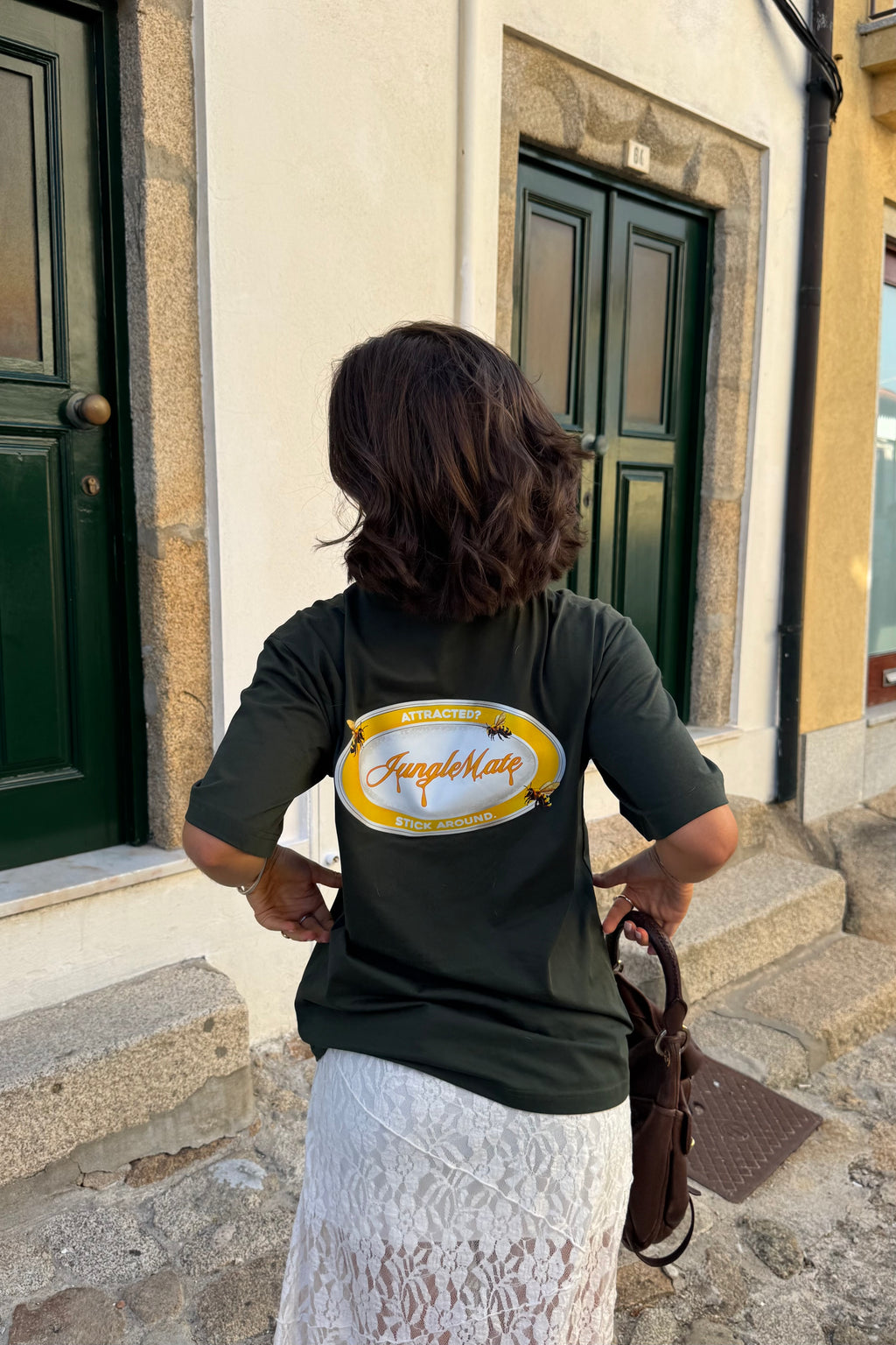BEES TEE OLIVE