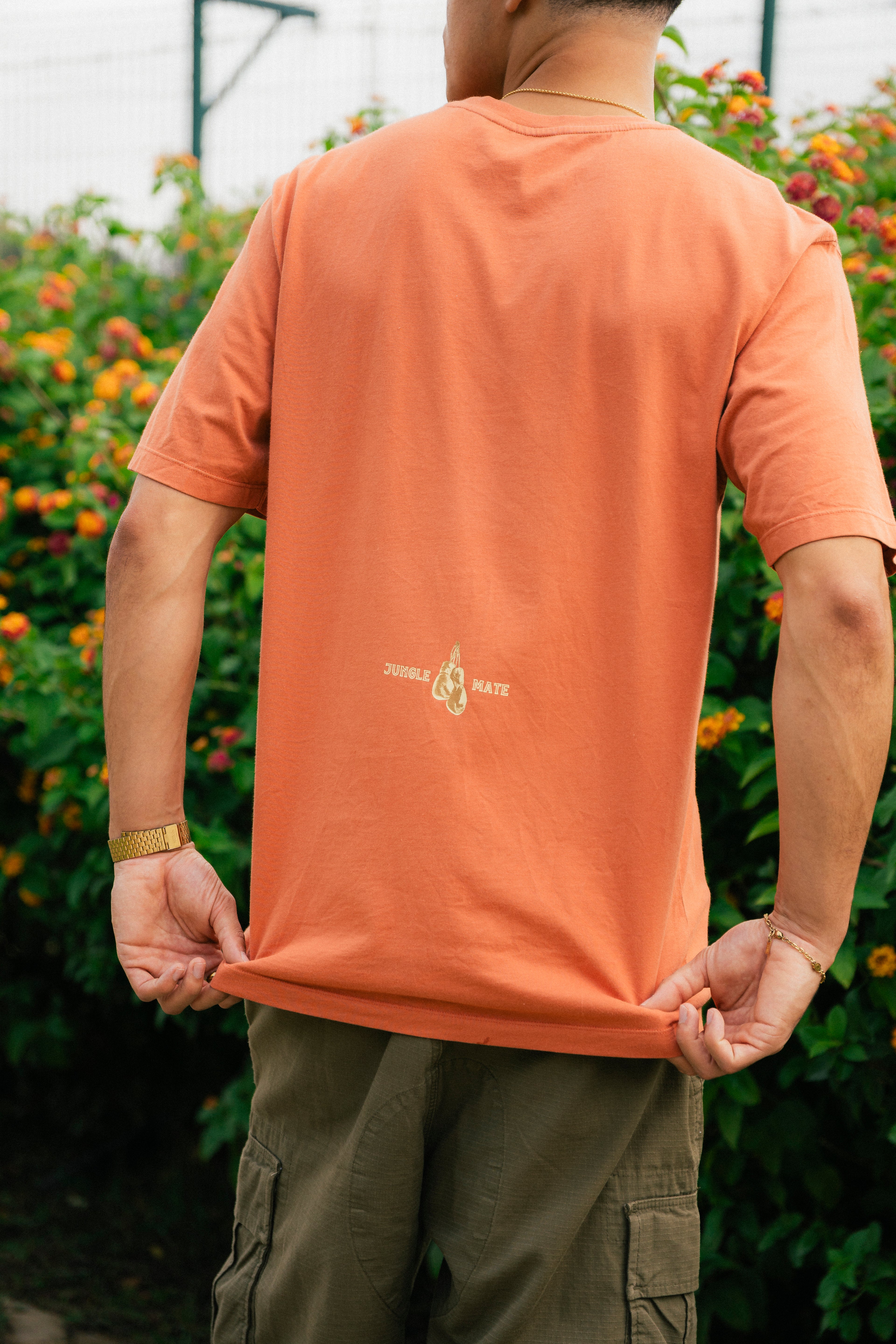 KANGAROO TEE TERRACOTTA