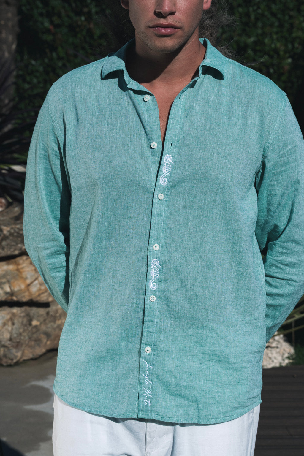 SEAHORSE SHIRT SAGE