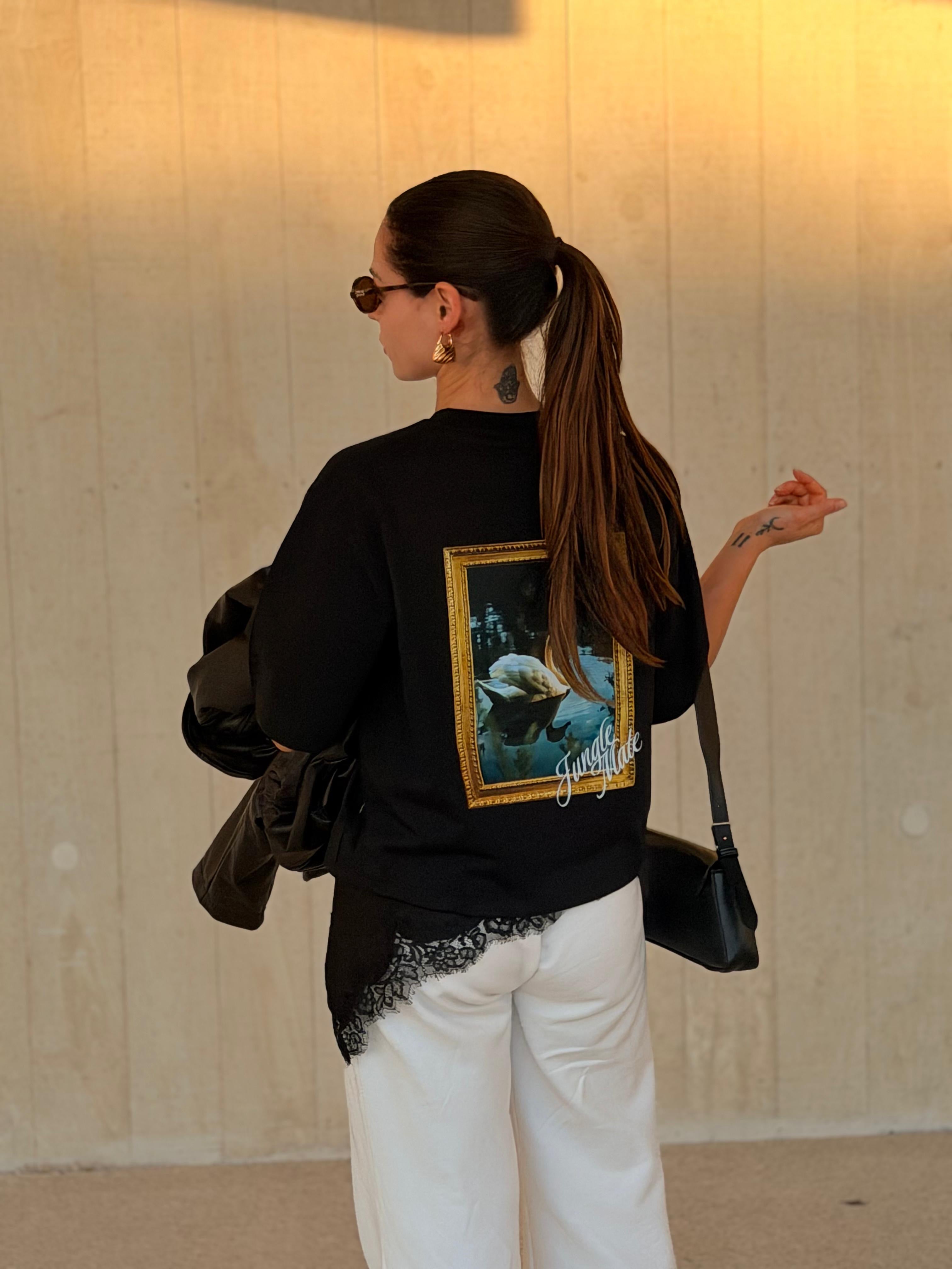 SWAN TEE BLACK