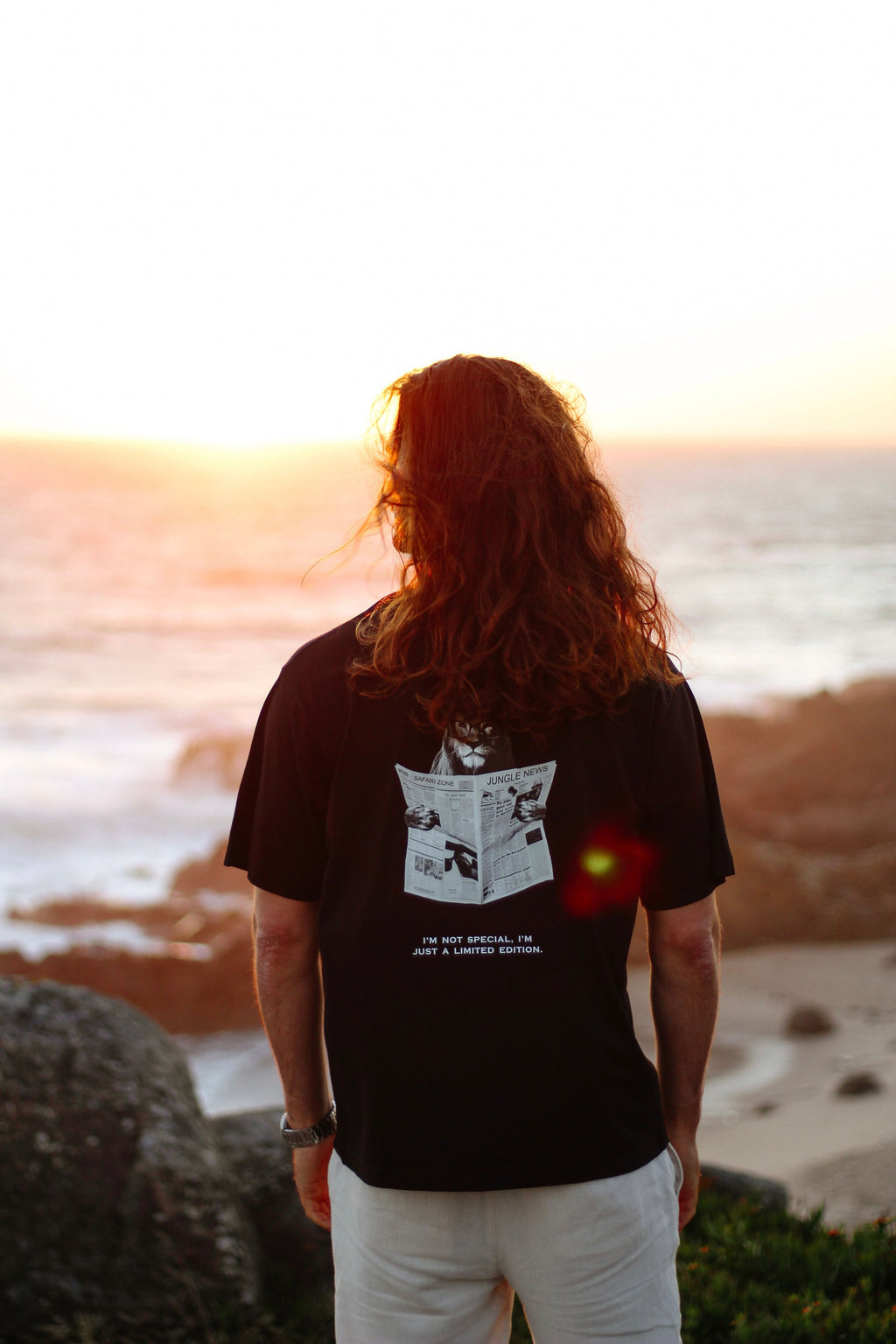 LION TEE BLACK