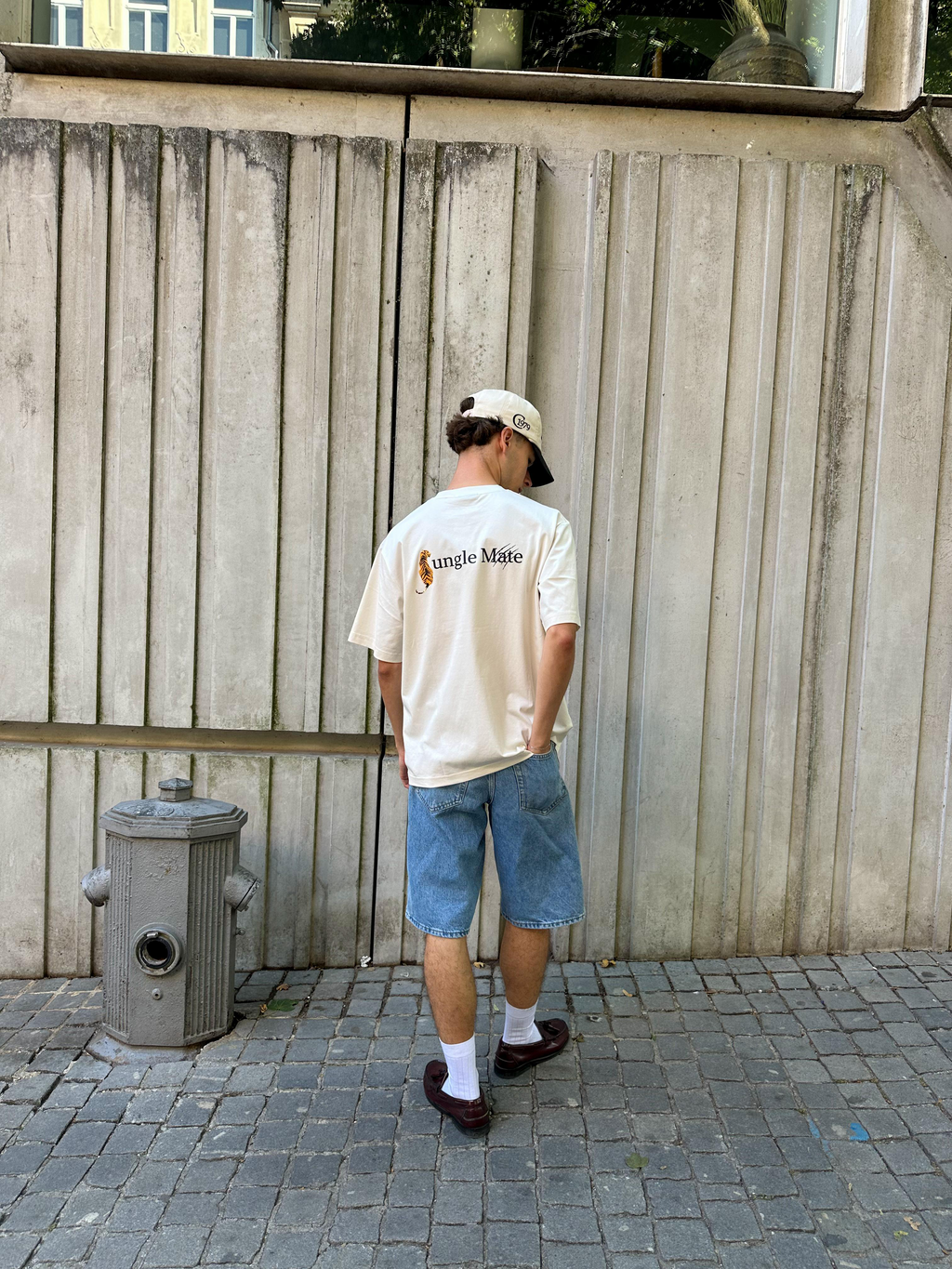 TIGER TEE BEIGE