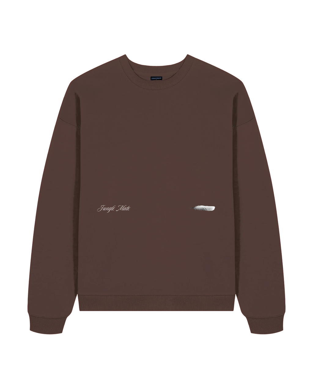 SWAN SWEATER CHOCOLATE