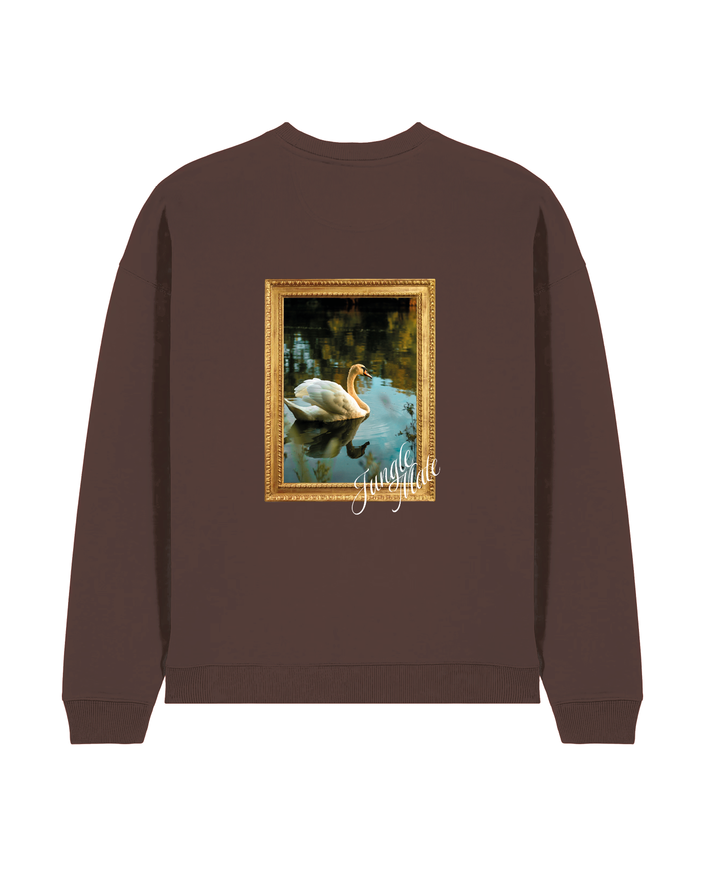 SWAN SWEATER CHOCOLATE