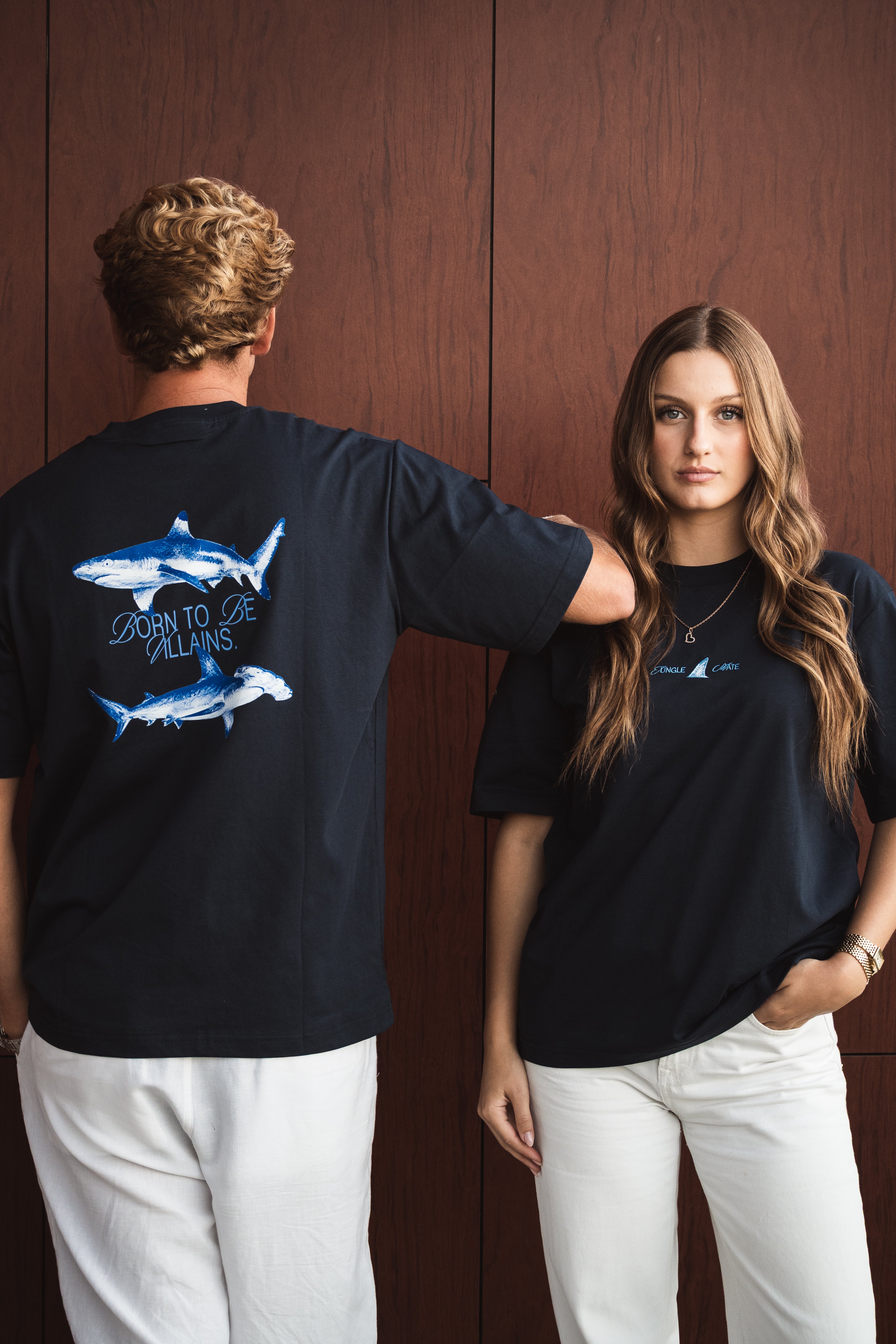 SHARK TEE NAVY