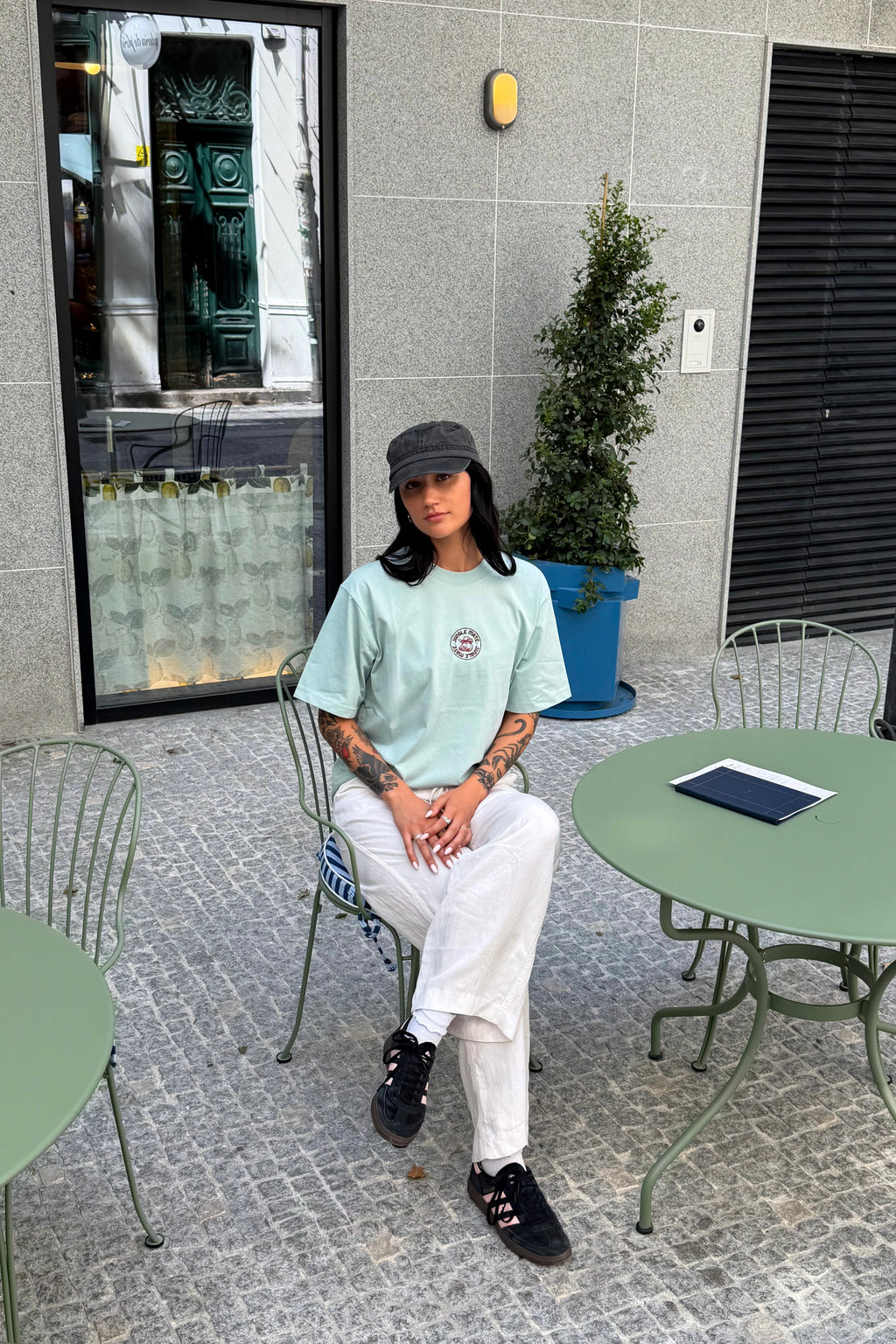 HIPPOPOTAMUS TEE MINT