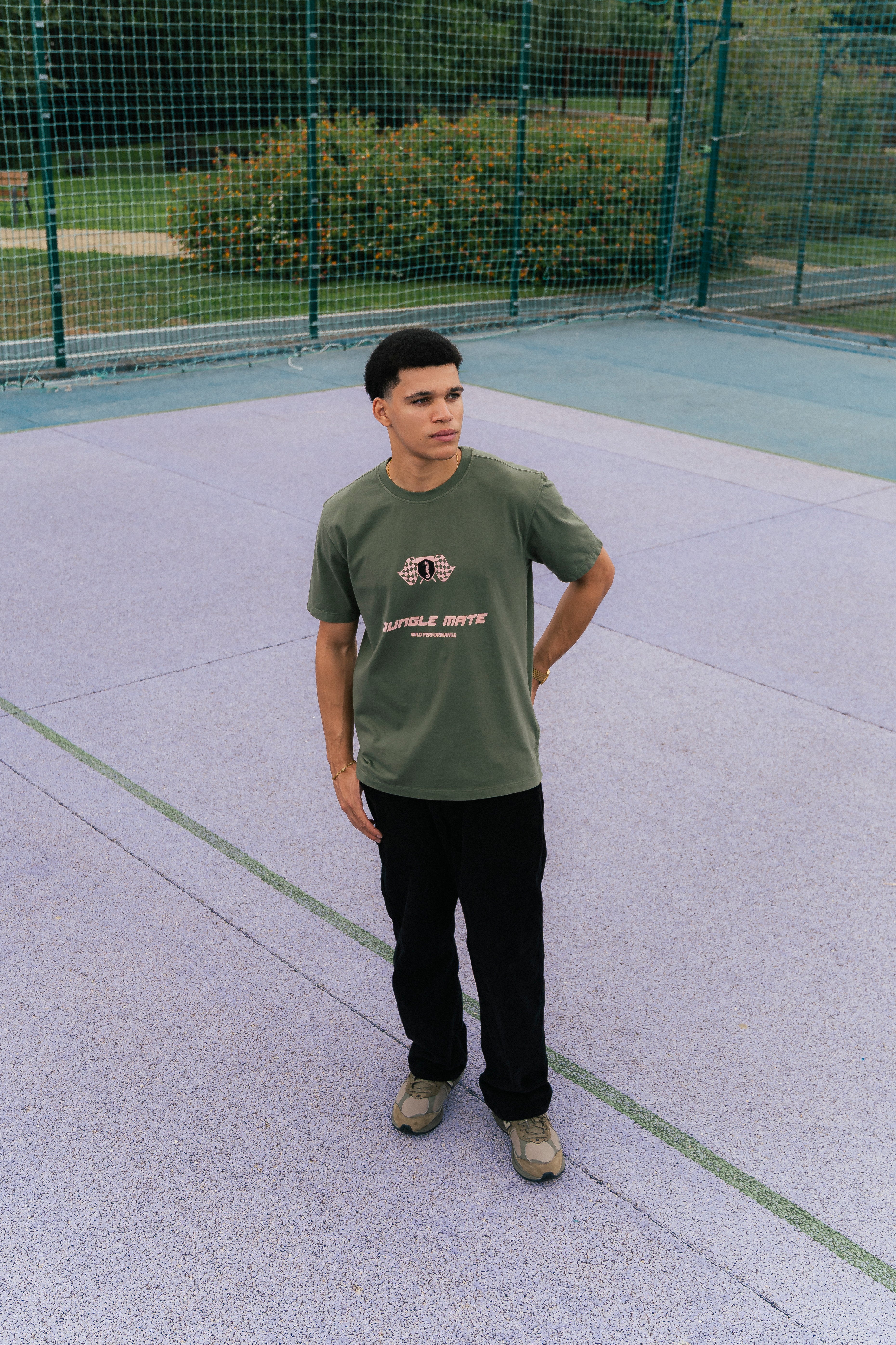SEAHORSE TEE OLIVE