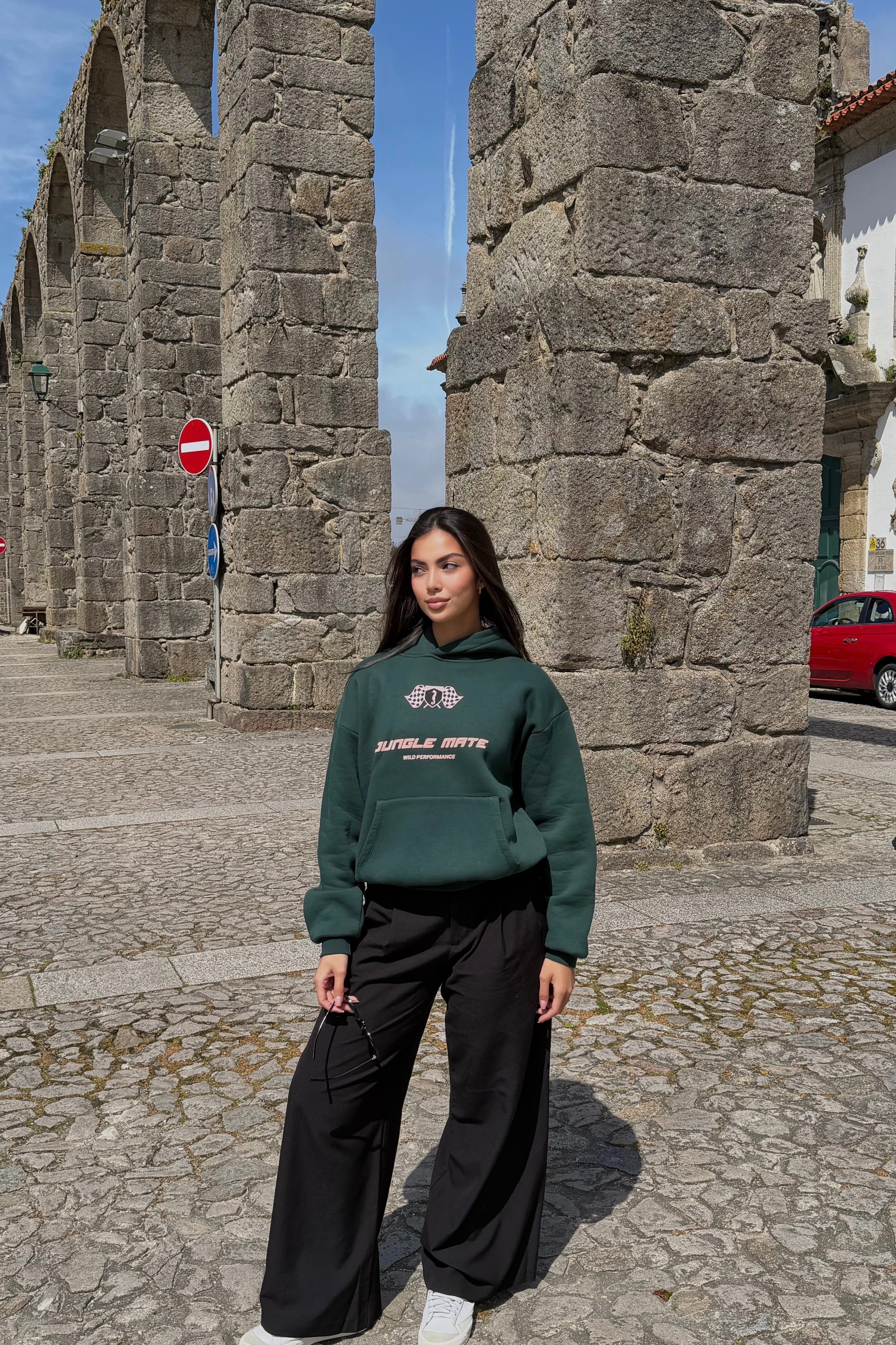 SEAHORSE HOODIE OLIVE