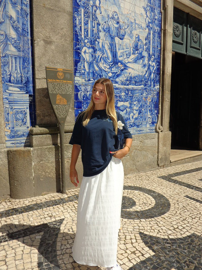 BUTTERFLY TEE NAVY