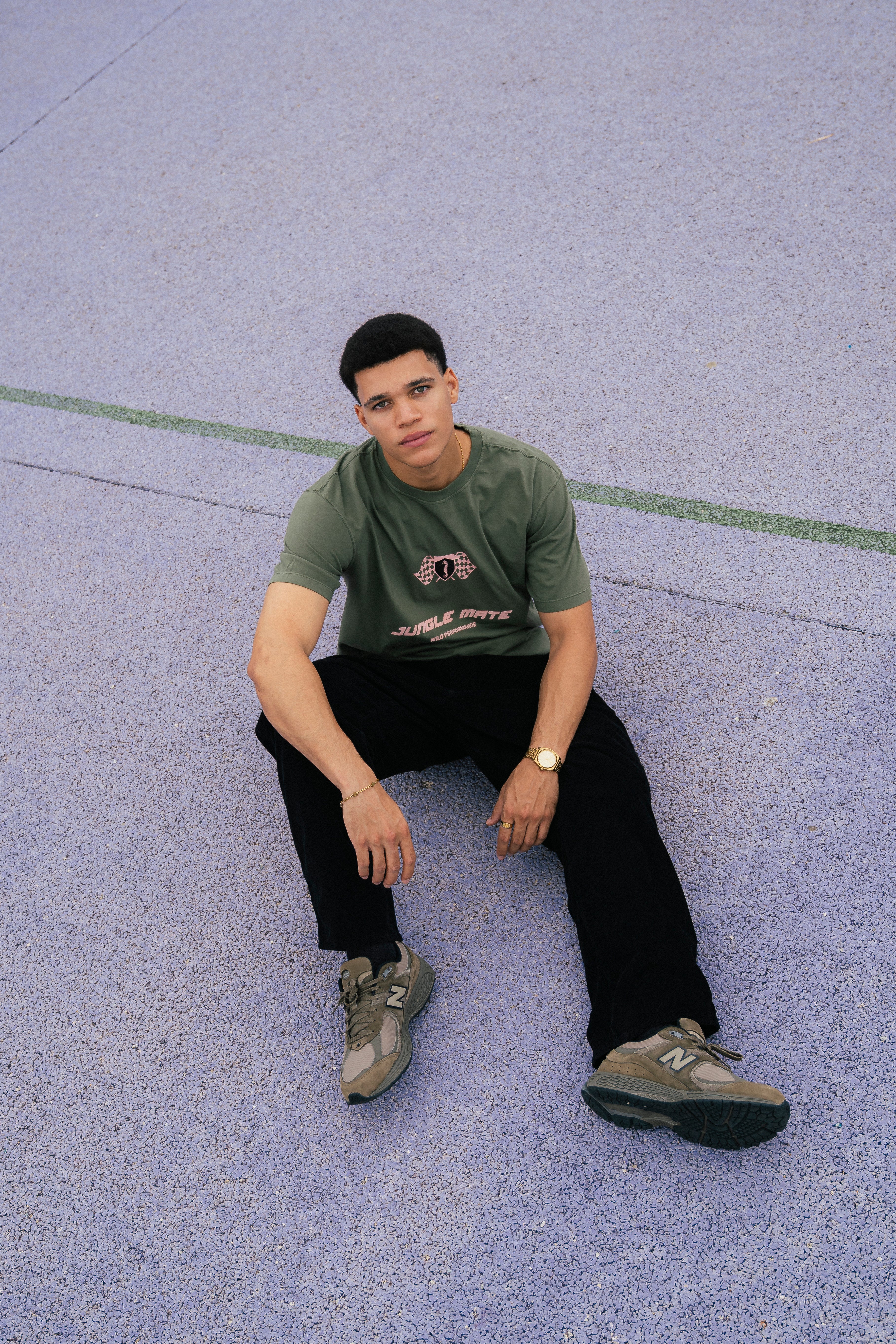 SEAHORSE TEE OLIVE