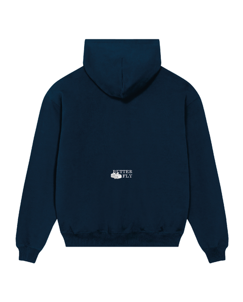 BUTTERFLY HOODIE NAVY