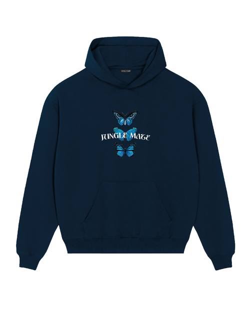 BUTTERFLY HOODIE NAVY