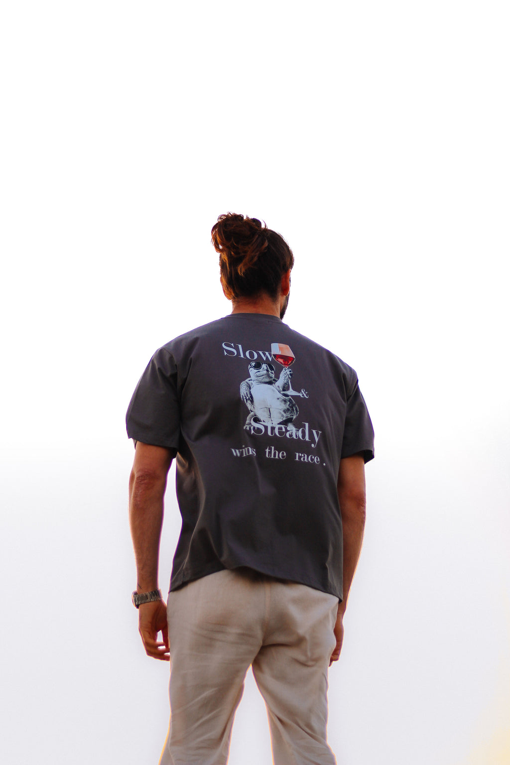 TURTLE TEE GRAY