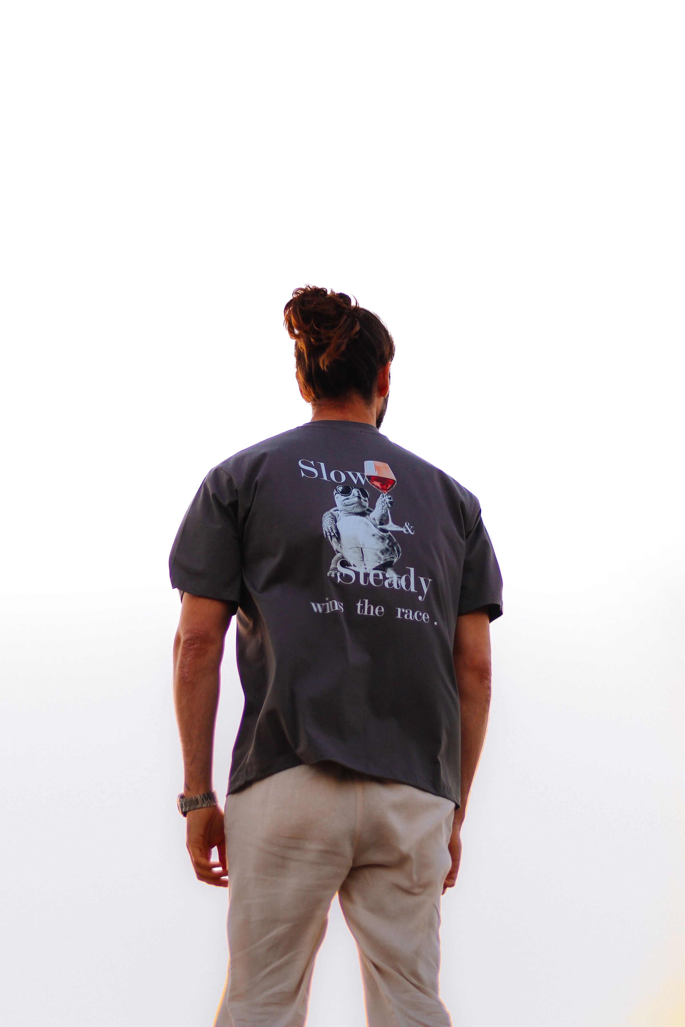TURTLE TEE GRAY