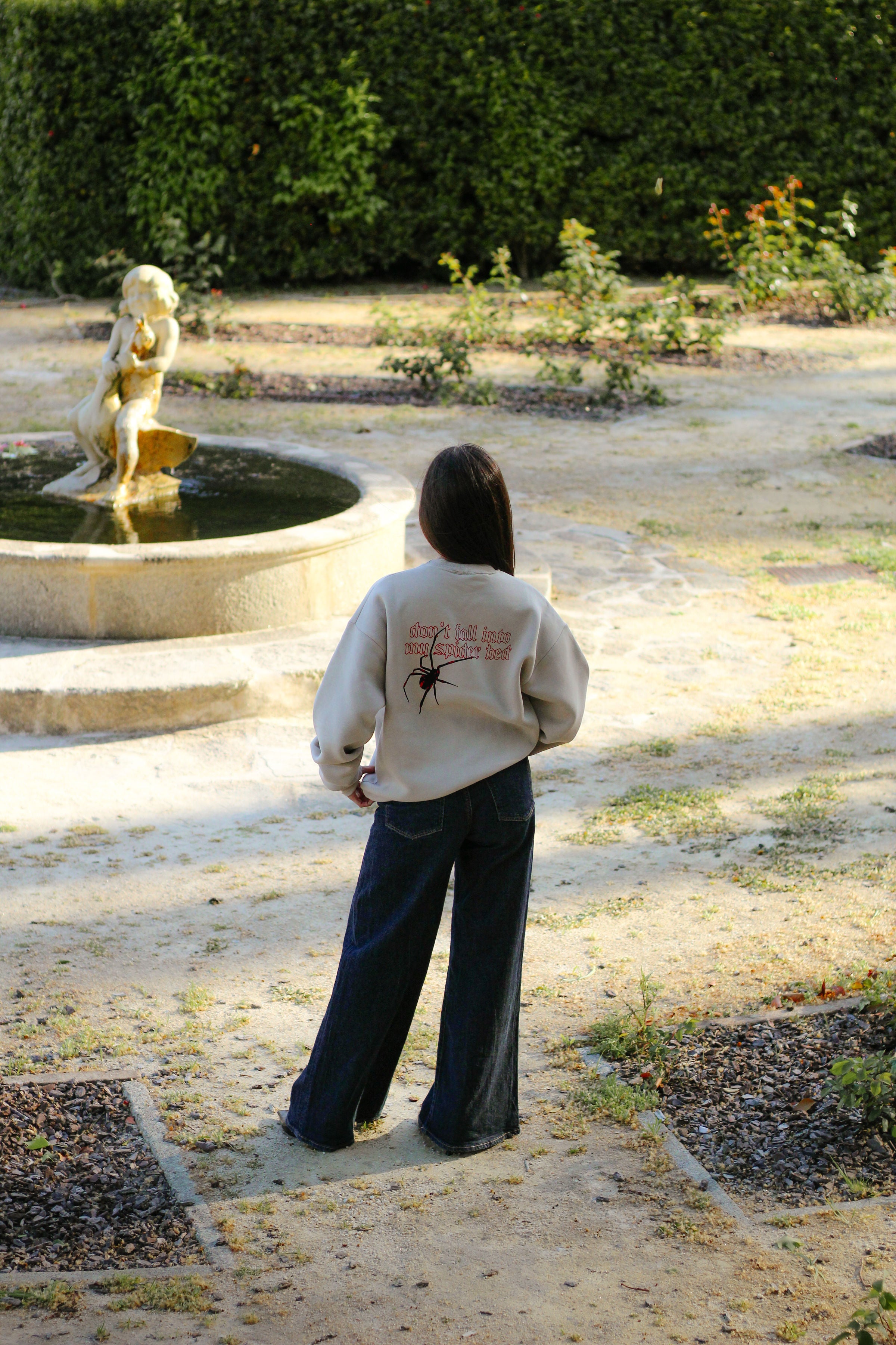 SPIDER SWEATER BEIGE