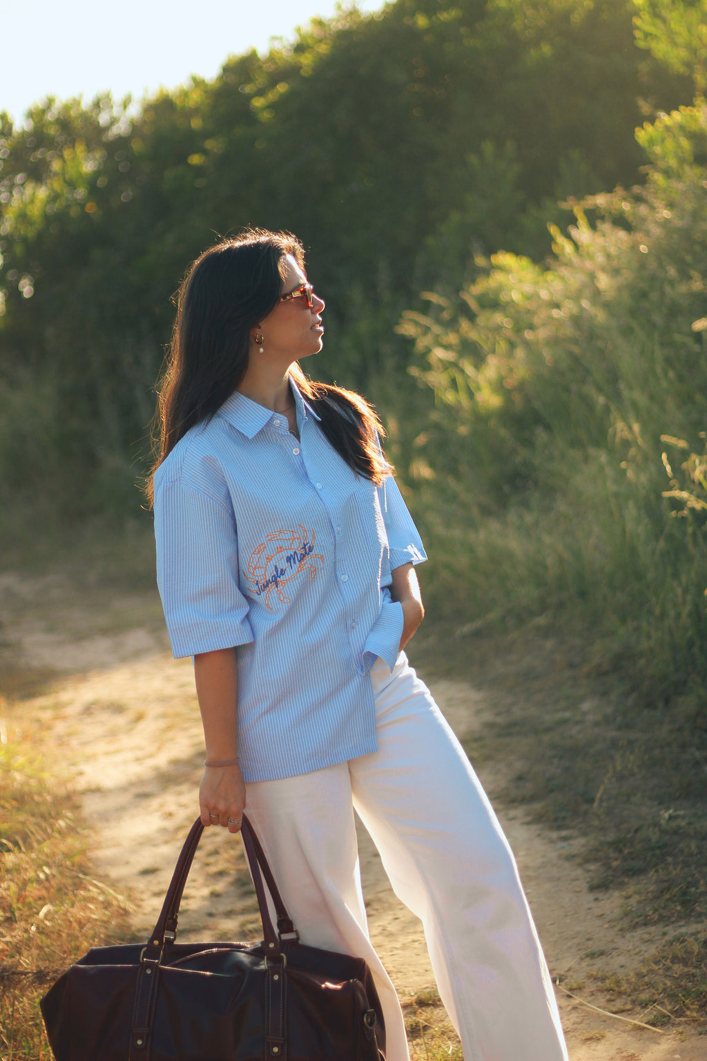 AZURE CRAB SHIRT