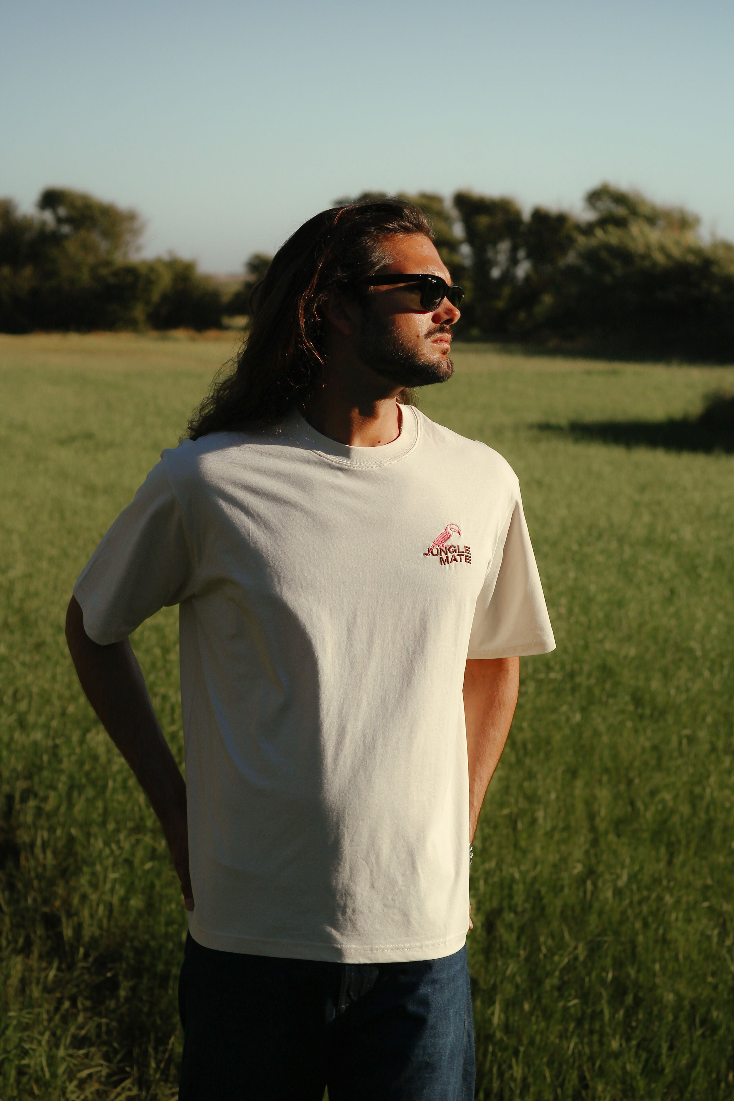 TOUCAN TEE OFF-WHITE