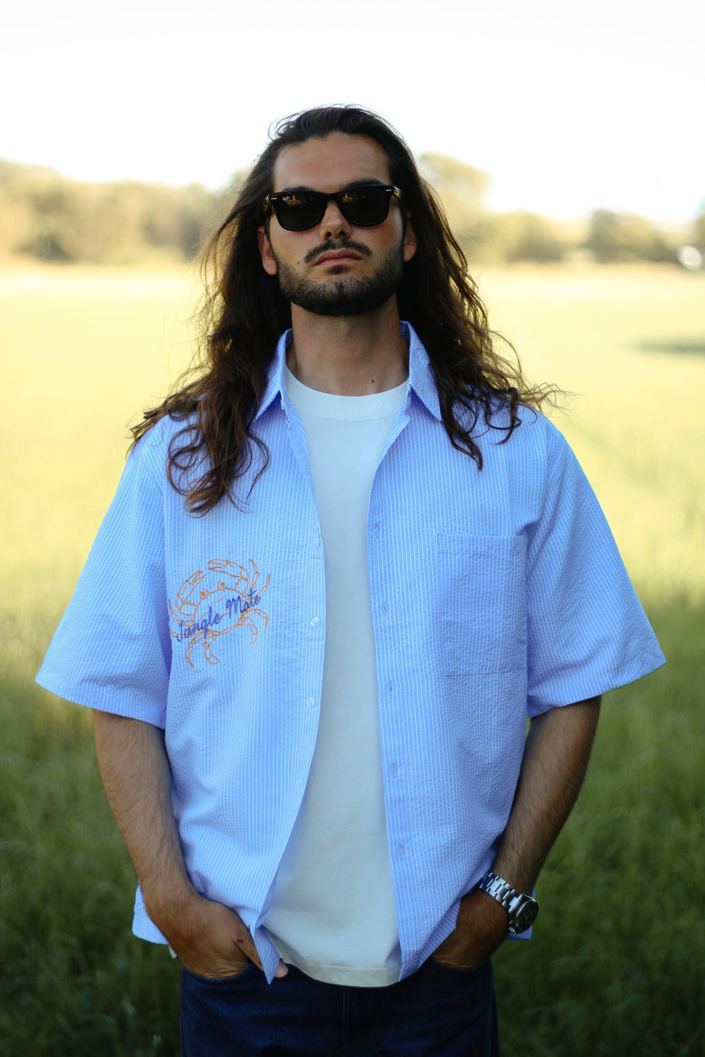AZURE CRAB SHIRT