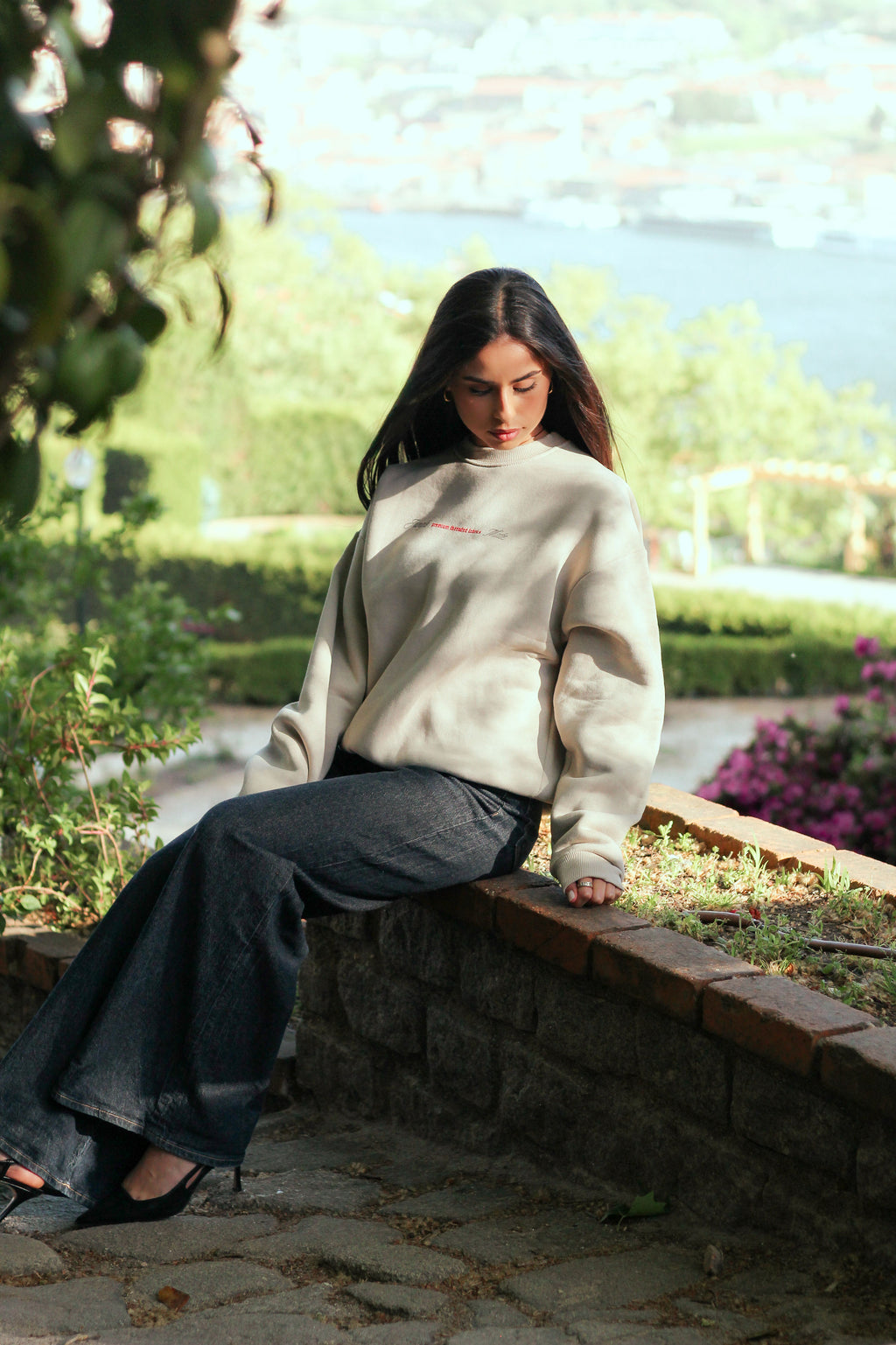 SPIDER SWEATER BEIGE