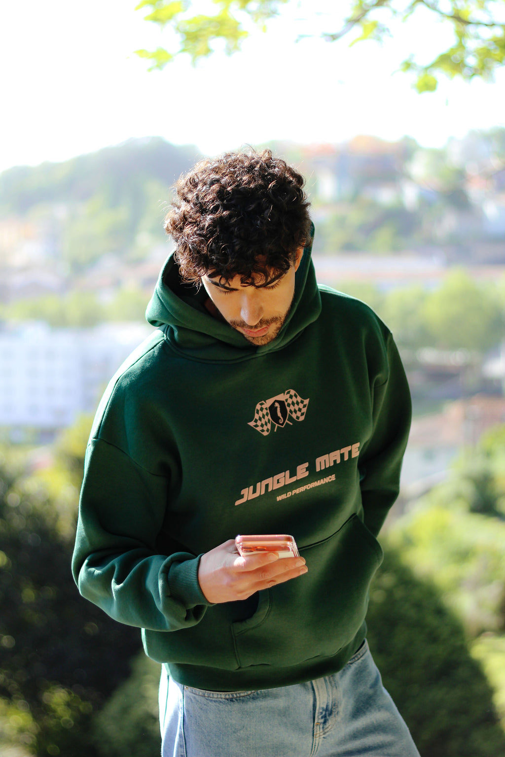 SEAHORSE HOODIE OLIVE