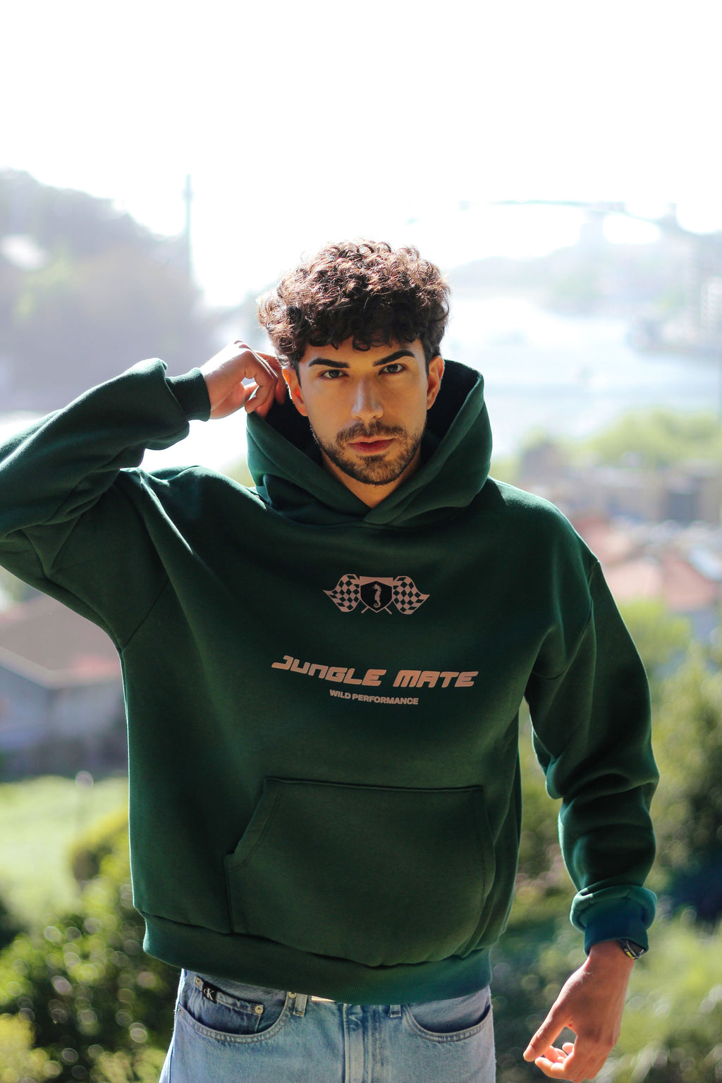 SEAHORSE HOODIE OLIVE