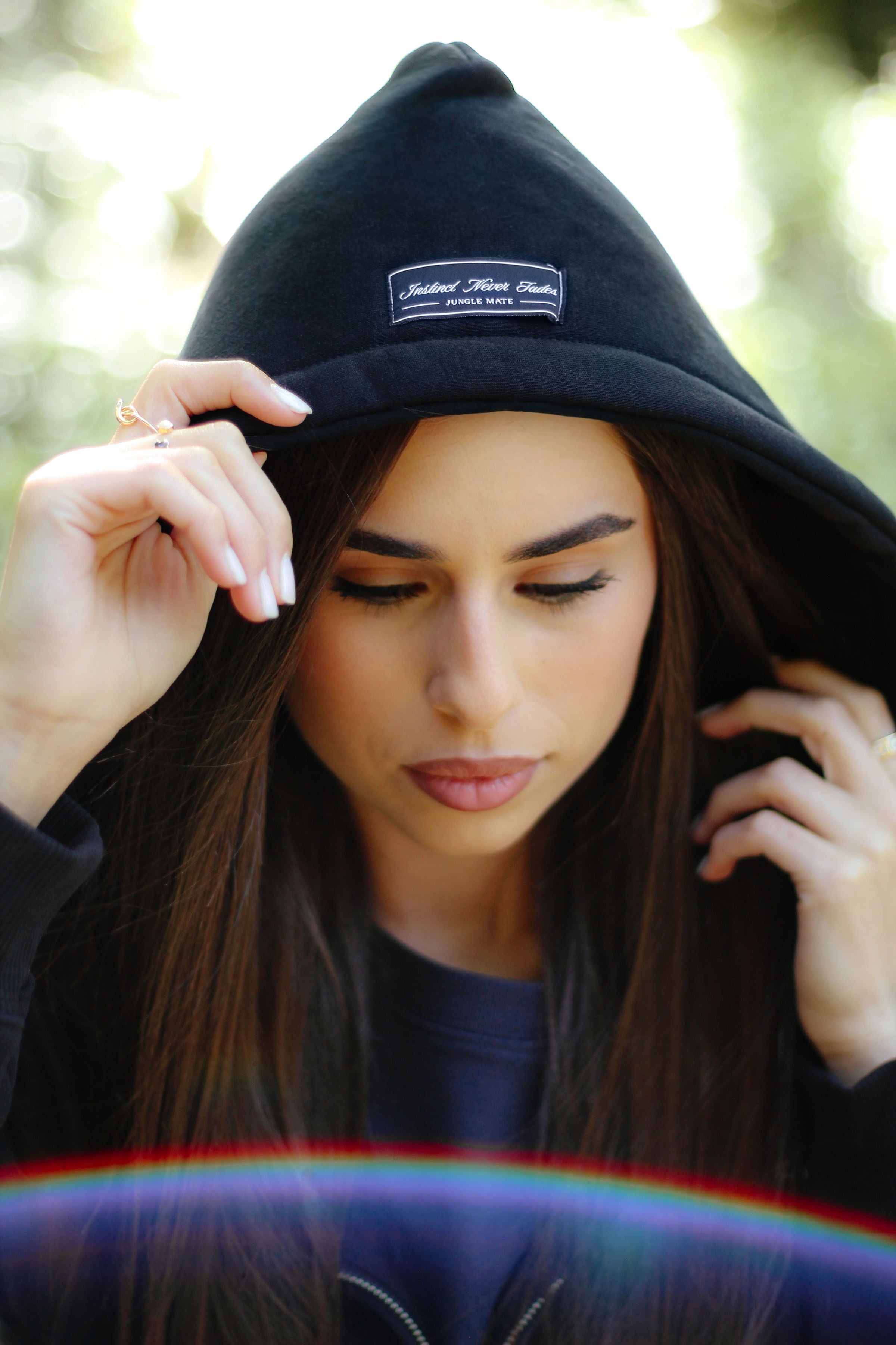 SEAHORSE BLACK ZIPPER