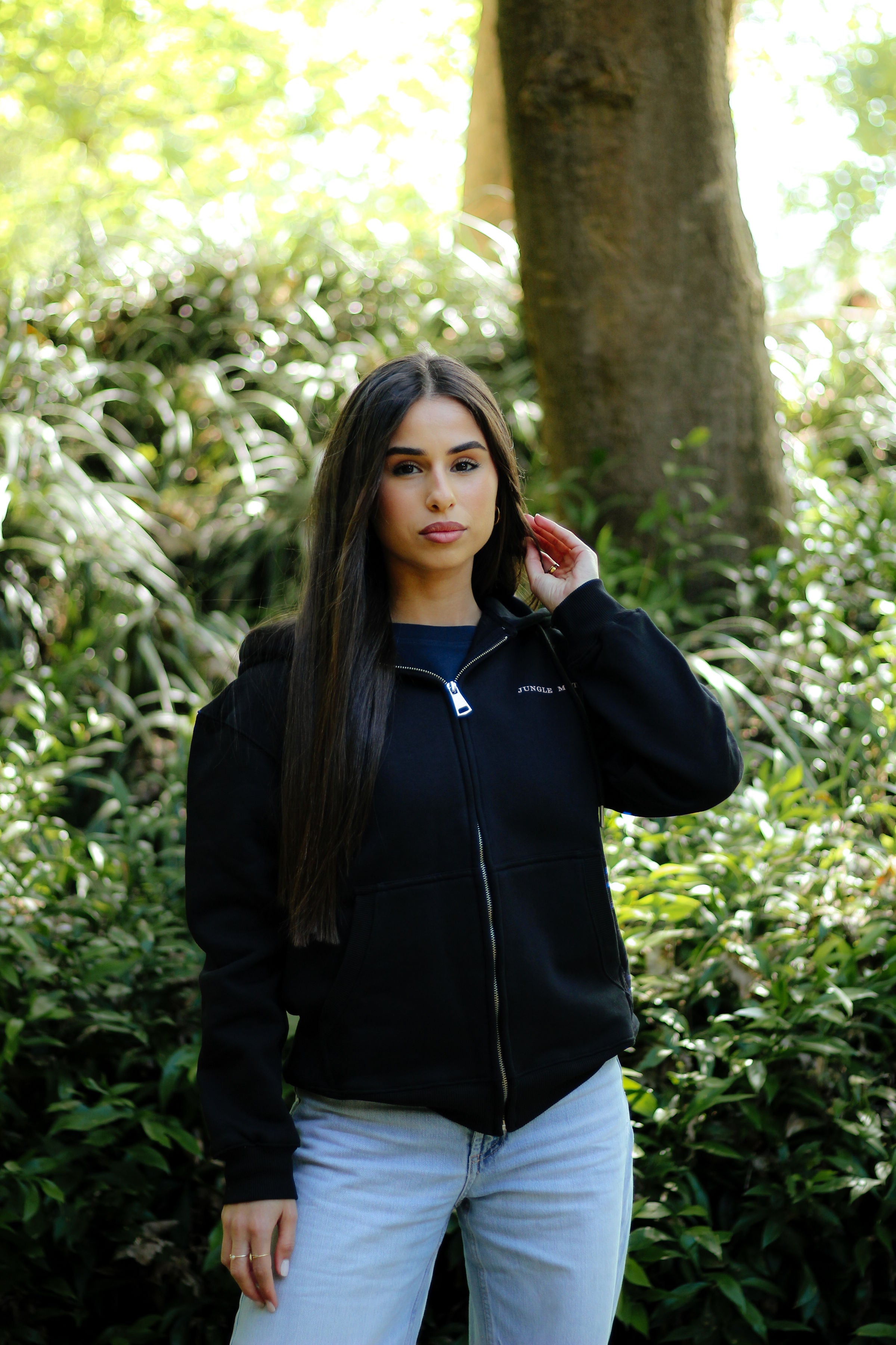SEAHORSE BLACK ZIPPER – JUNGLE MATE