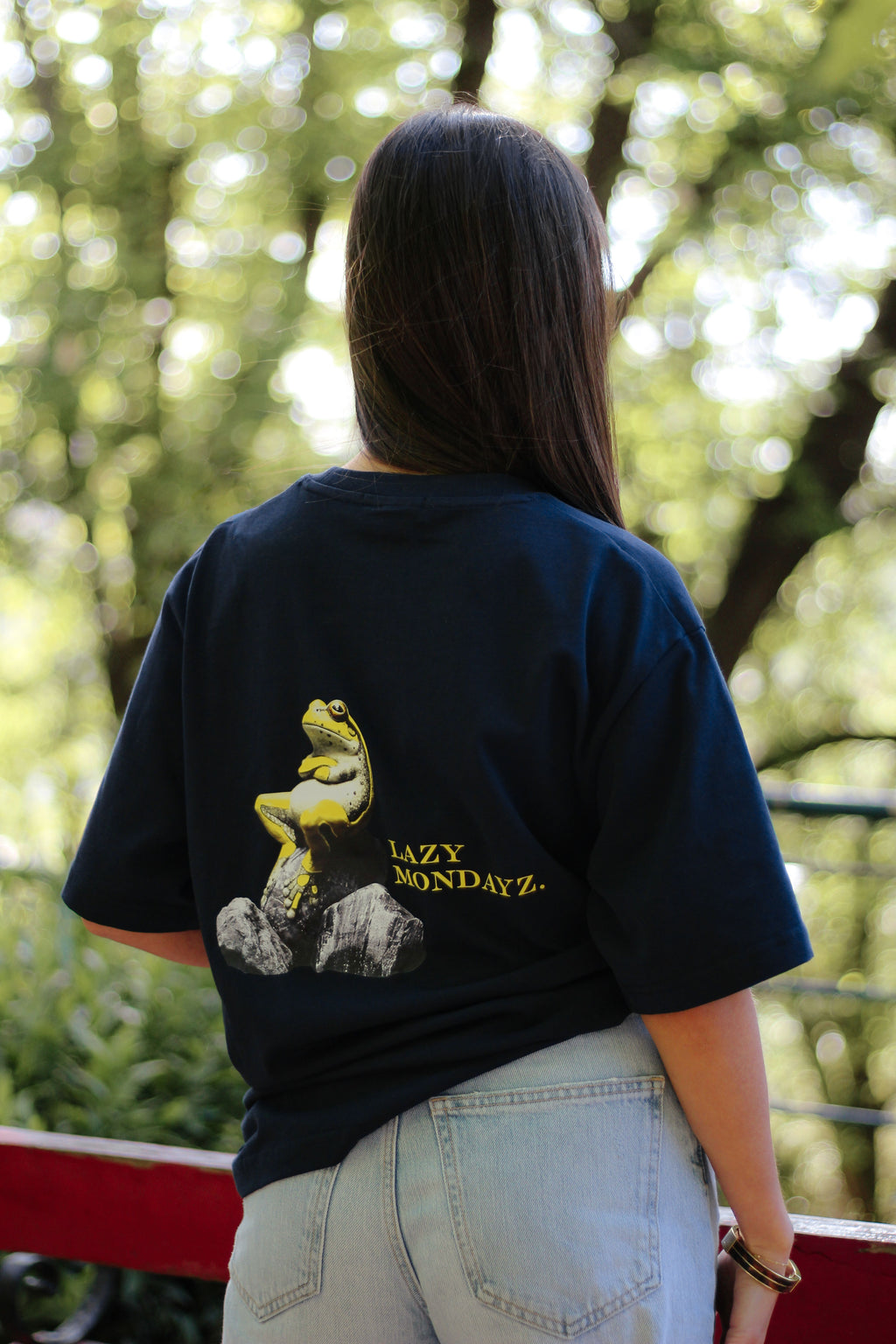 FROG TEE NAVY