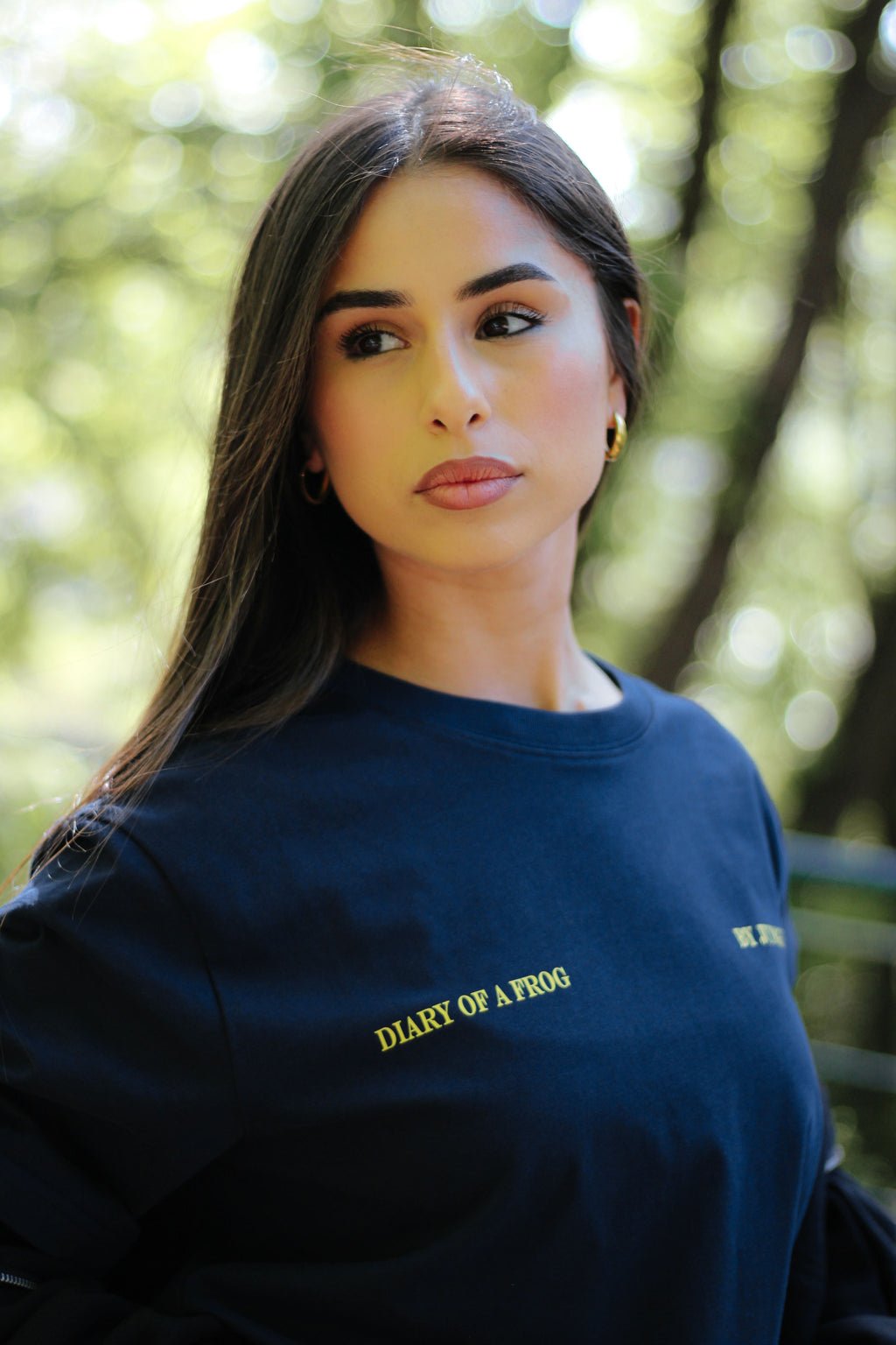 FROG TEE NAVY