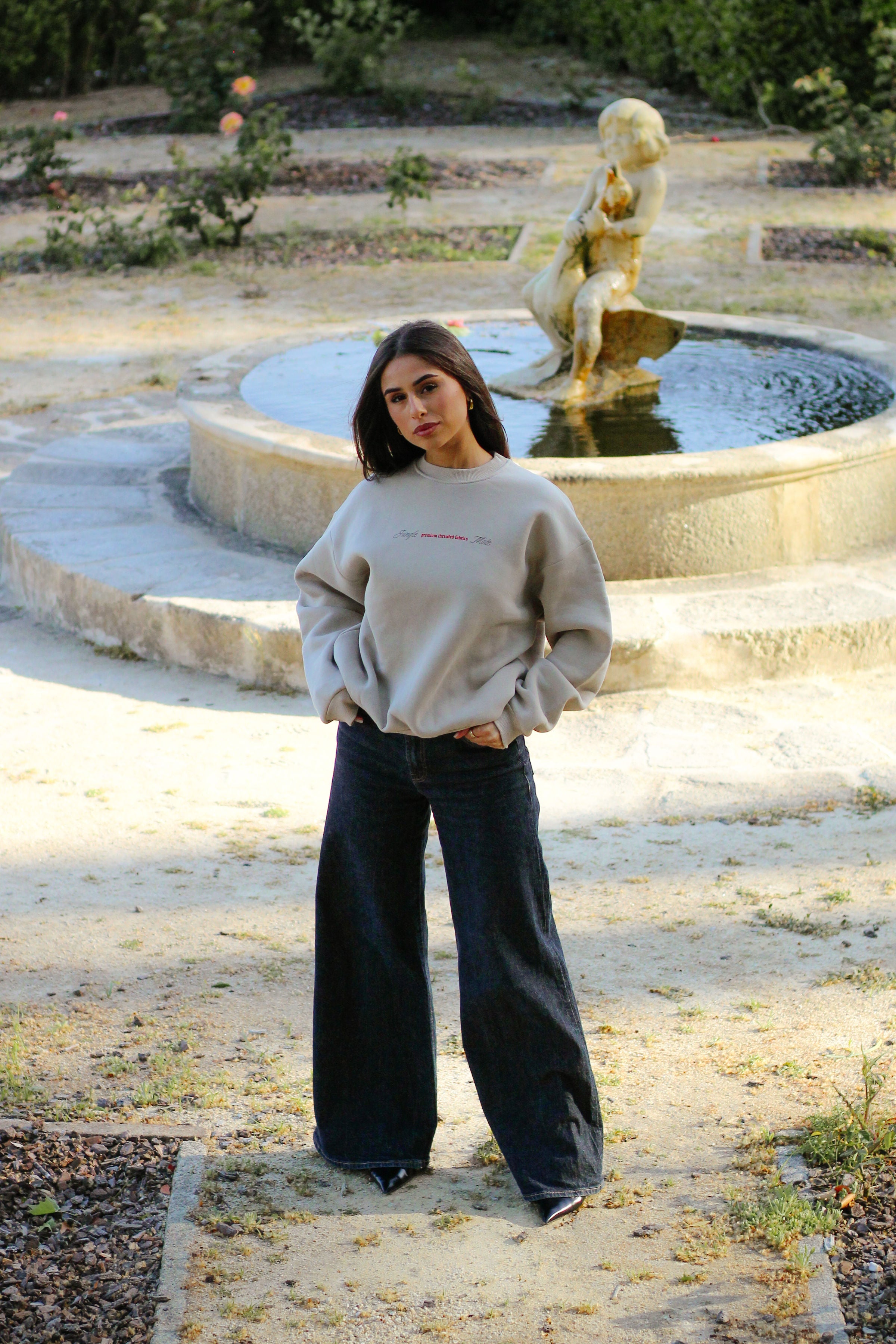 SPIDER SWEATER BEIGE