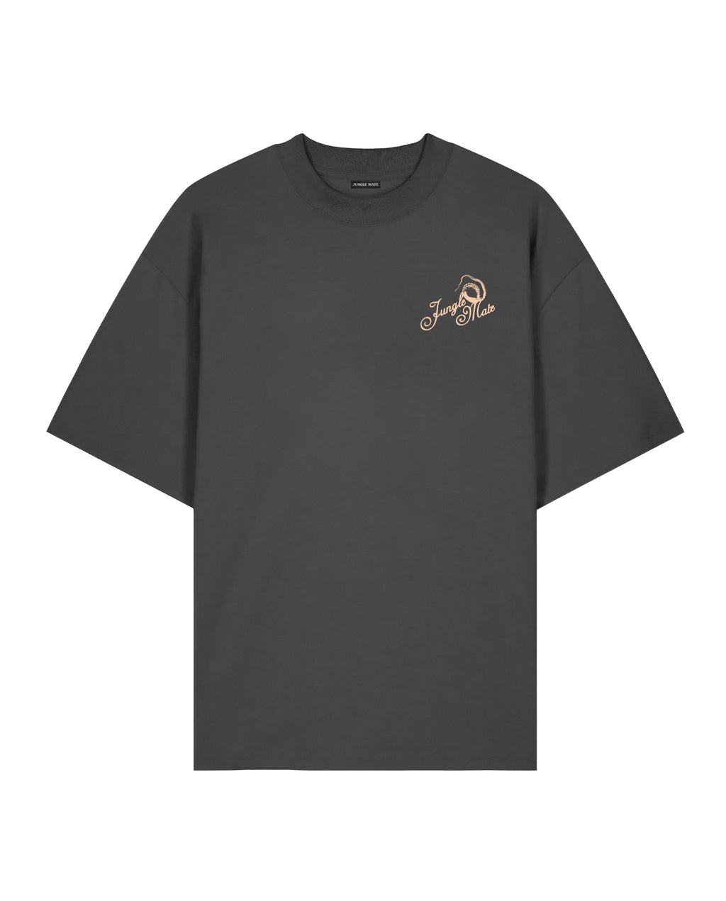 OCTOPUS TEE CHARCOAL
