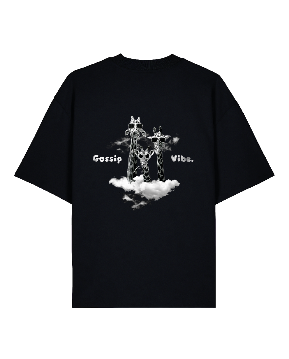 GIRAFFE TEE BLACK