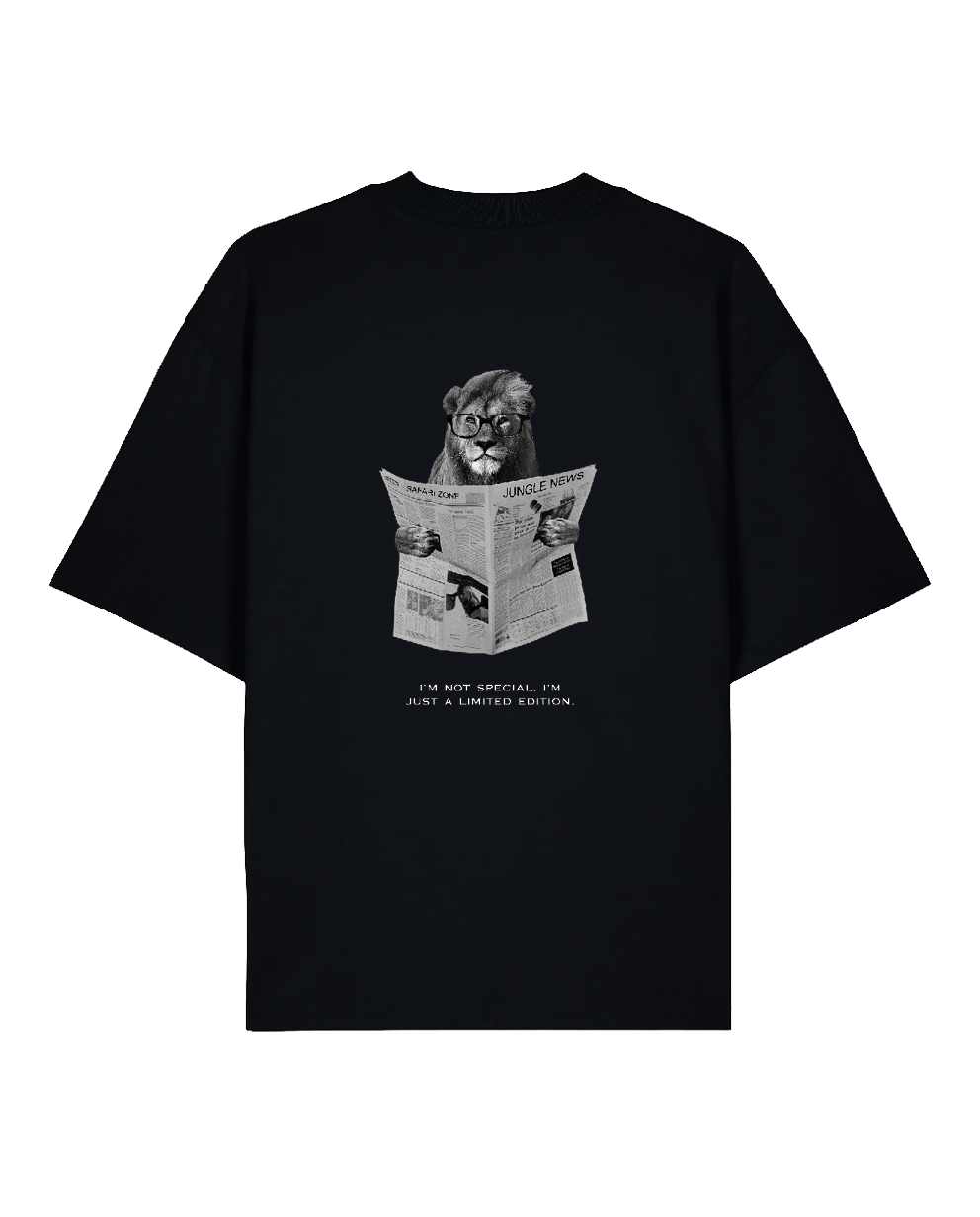 LION TEE BLACK